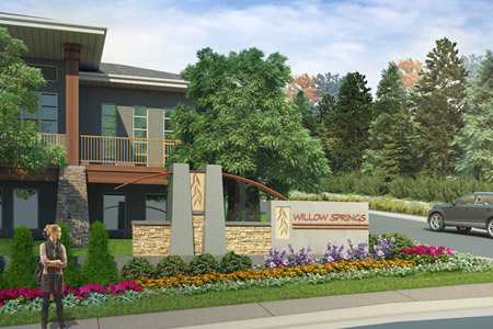 Willow Springs Sign Study